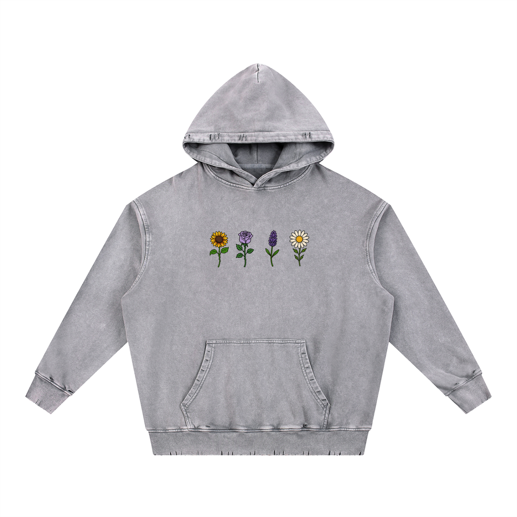Pure Soul “Floral Embrace” Hoodie