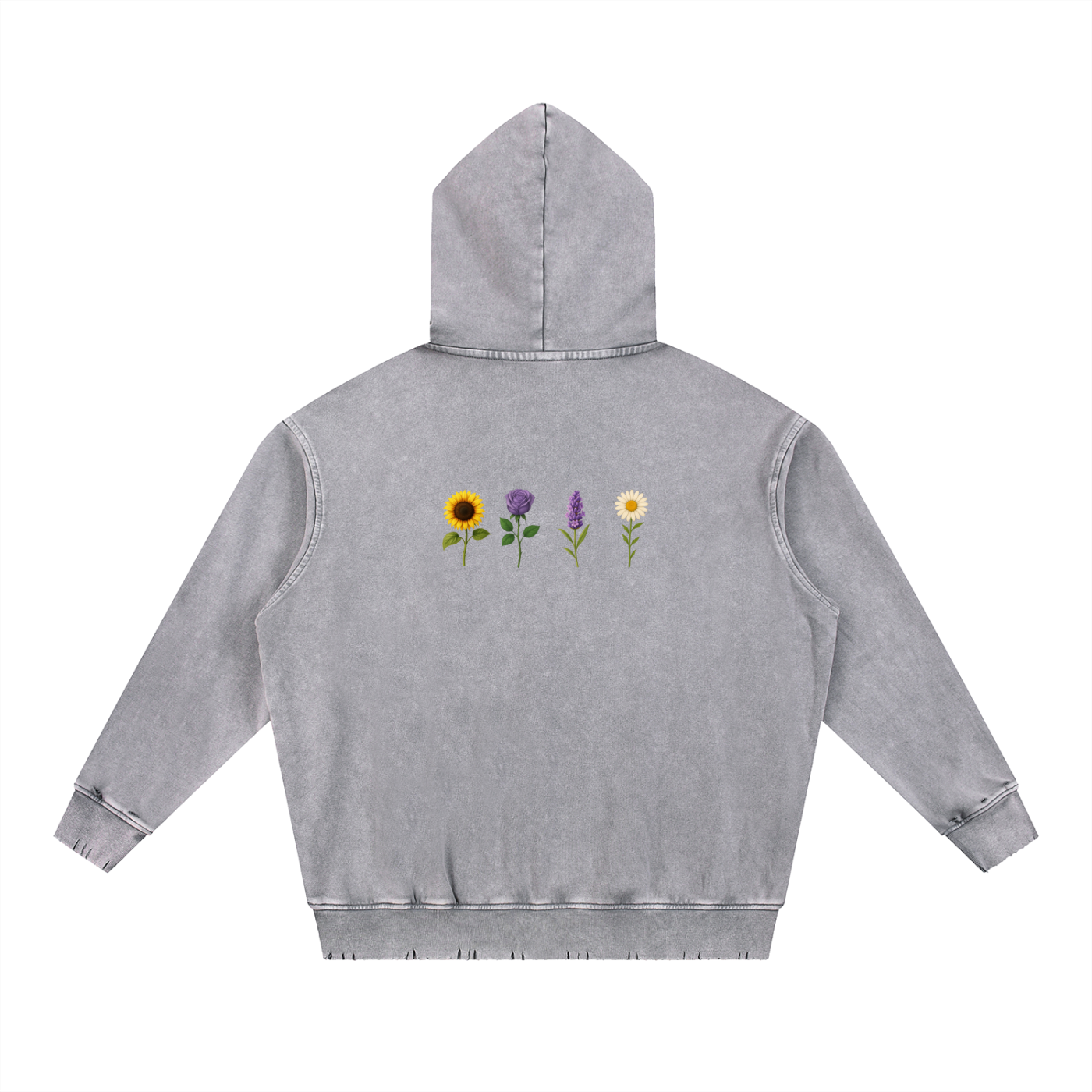 Pure Soul “Floral Embrace” Hoodie